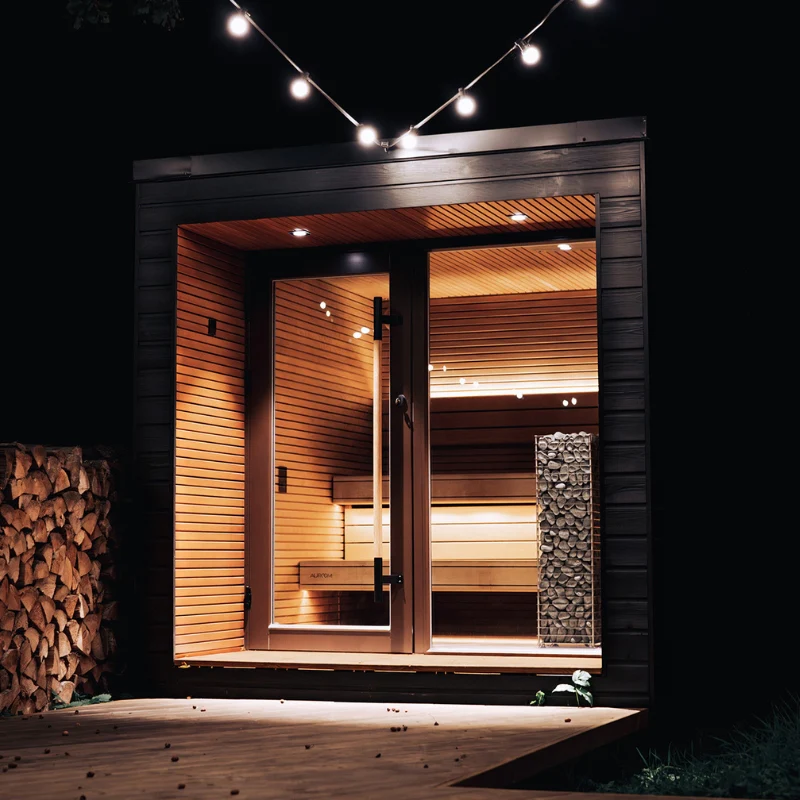 Auroom Arti Outdoor Cabin Sauna - Image 16