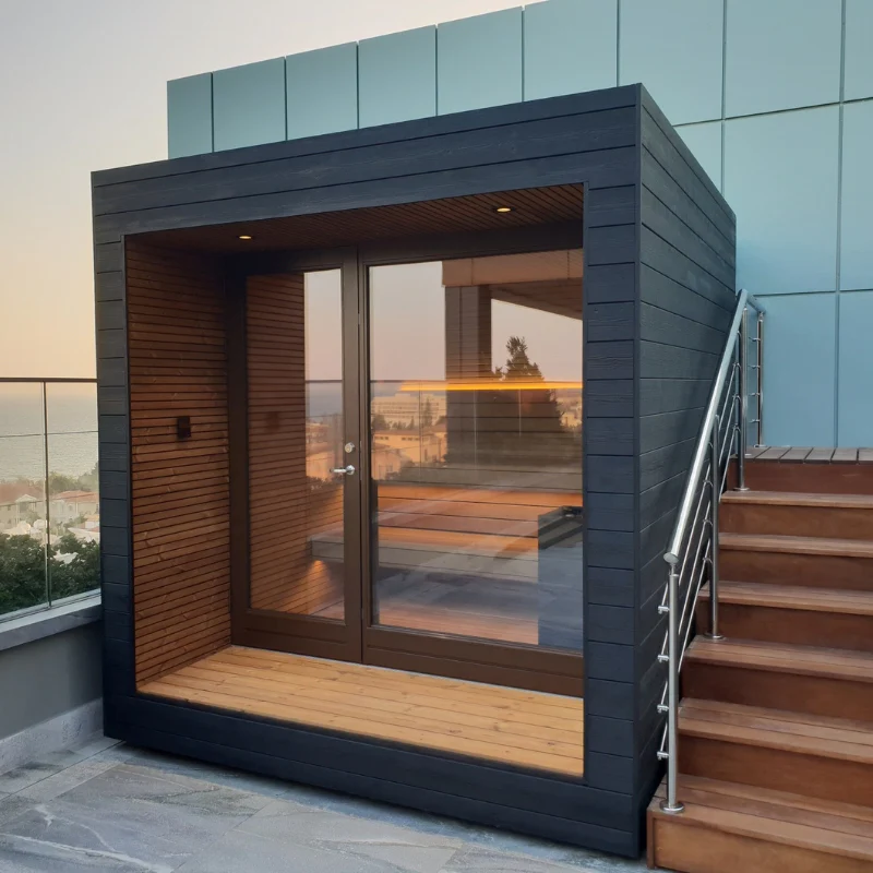 Auroom Arti Outdoor Cabin Sauna - Image 18