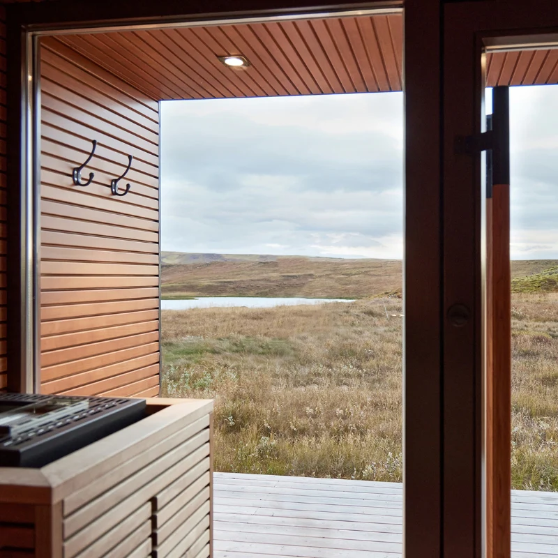 Auroom Arti Outdoor Cabin Sauna - Image 3