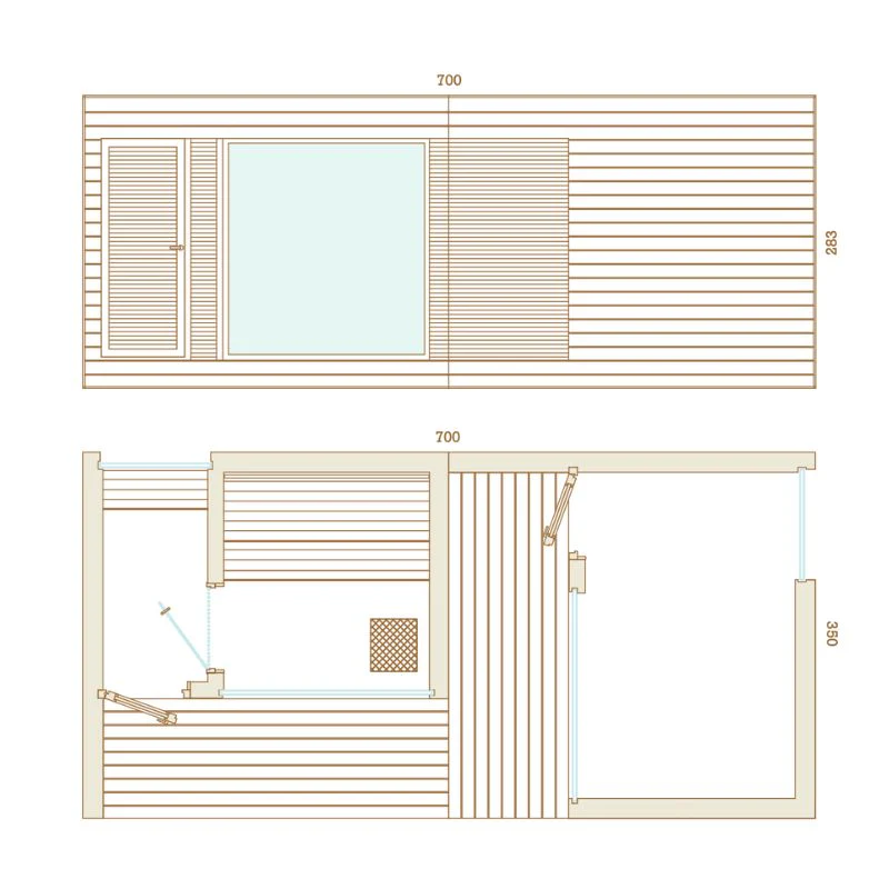 Auroom Natura Outdoor Lounge Cabin - Image 4