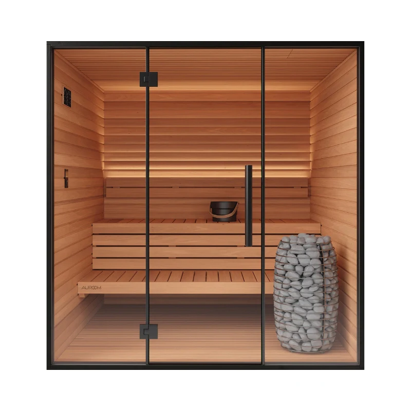 Auroom Mira L Outdoor Cabin Sauna Kit - Image 3