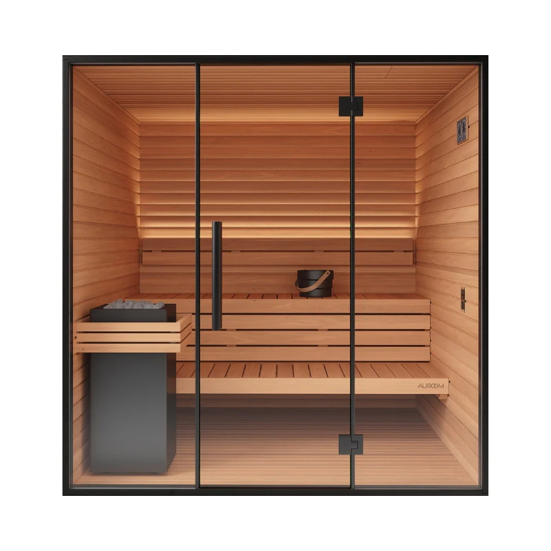 Auroom Mira L Outdoor Cabin Sauna Kit - Image 4