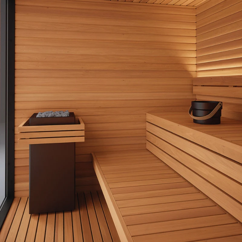 Auroom Mira L Outdoor Cabin Sauna Kit - Image 5