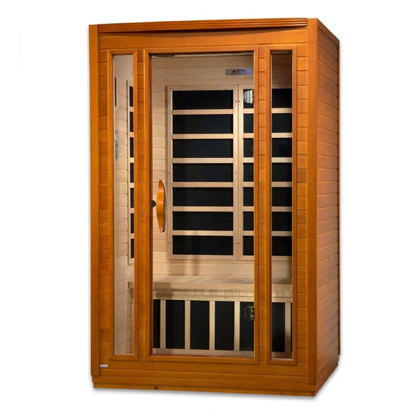 Golden Designs Dynamic San Marino 2-Person Low EMF FAR Infrared Sauna | DYN-6206-01 - Image 4