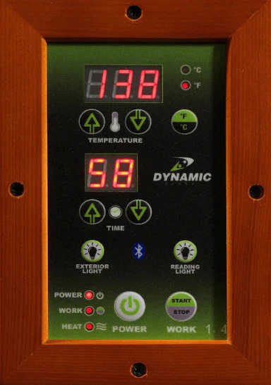 Golden Designs Dynamic San Marino 2-Person Low EMF FAR Infrared Sauna | DYN-6206-01 - Image 8