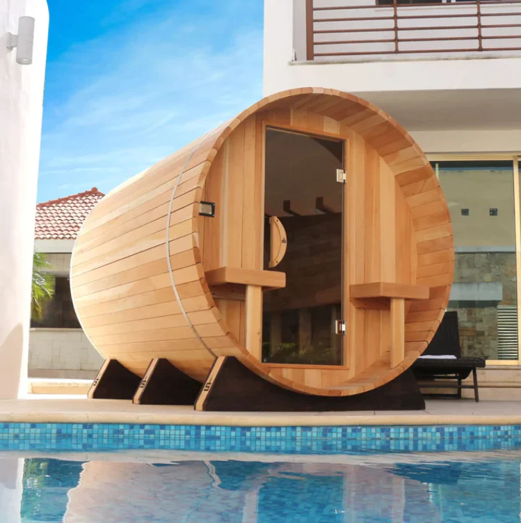 4 Person Barrel Saunas