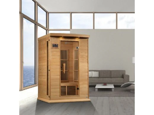 Golden Designs Maxxus Infrared Sauna 2-Person Near Zero EMF FAR Infrared w/ Hemlock | MX-K206-01-ZF - Image 15