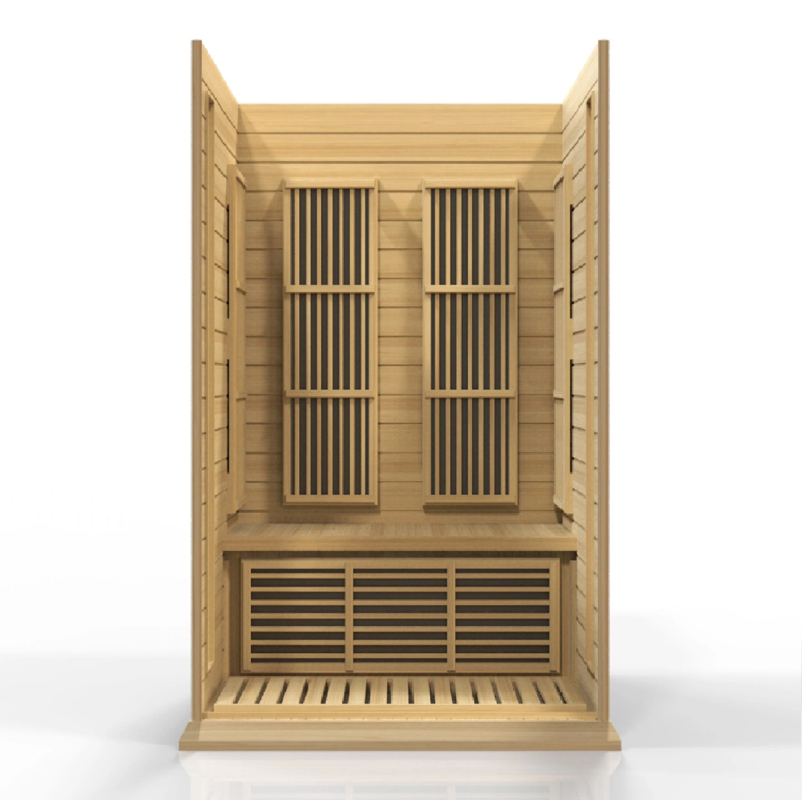 Golden Designs Maxxus Infrared Sauna 2-Person Near Zero EMF FAR Infrared w/ Hemlock | MX-K206-01-ZF - Image 5