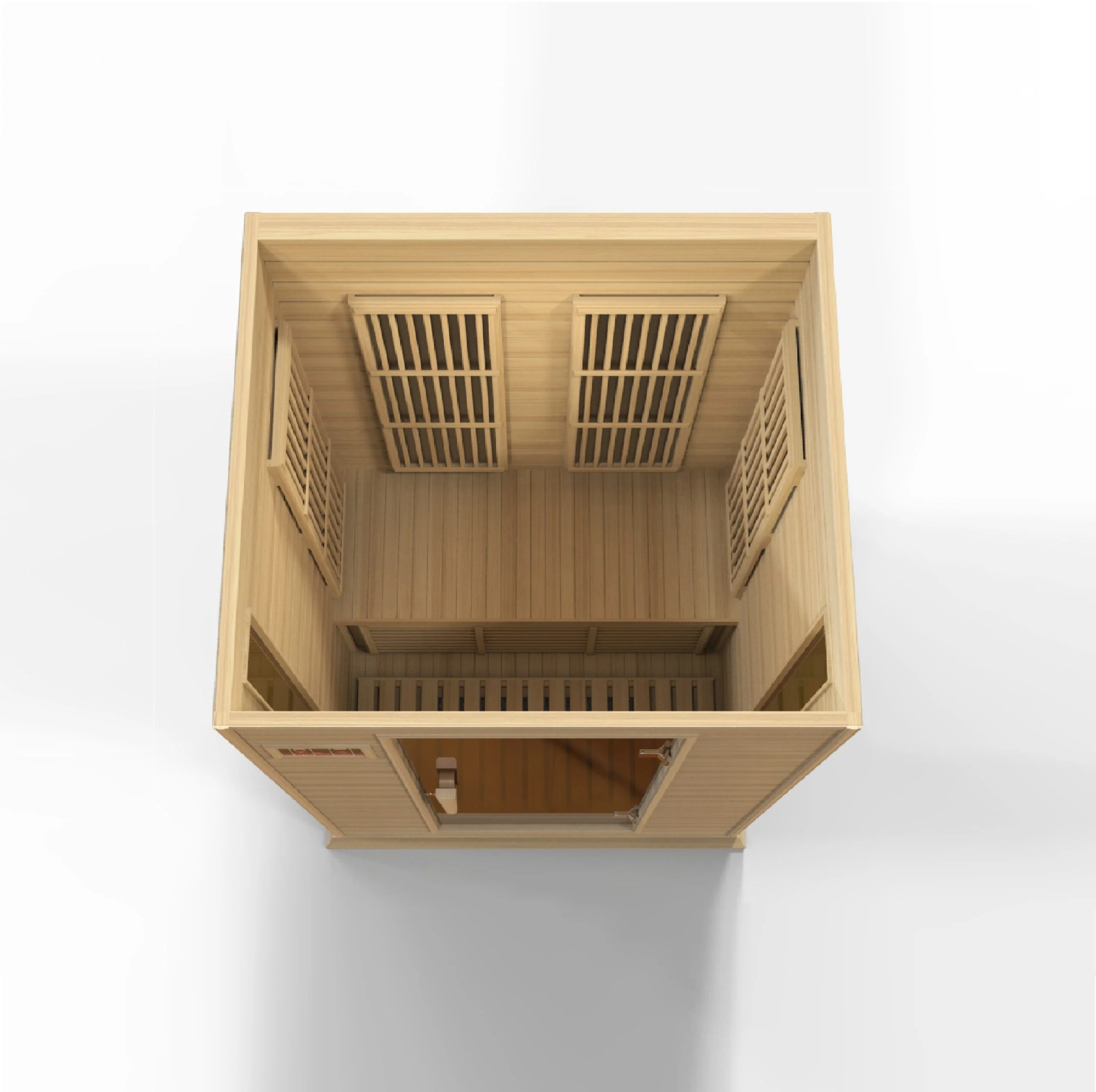 Golden Designs Maxxus Infrared Sauna 2-Person Near Zero EMF FAR Infrared w/ Hemlock | MX-K206-01-ZF - Image 7