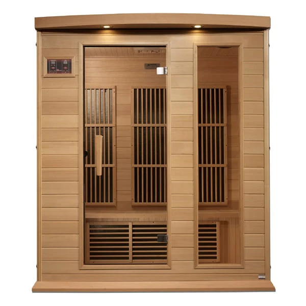 Golden Designs Maxxus Near Zero EMF FAR Infrared Sauna with Canadian Hemlock | MX-K306-01-ZF - Image 3