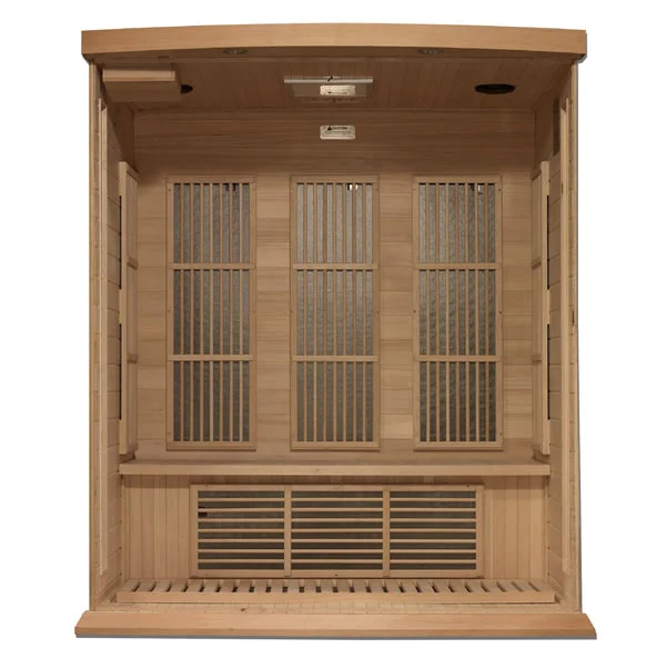 Golden Designs Maxxus Near Zero EMF FAR Infrared Sauna with Canadian Hemlock | MX-K306-01-ZF - Image 4