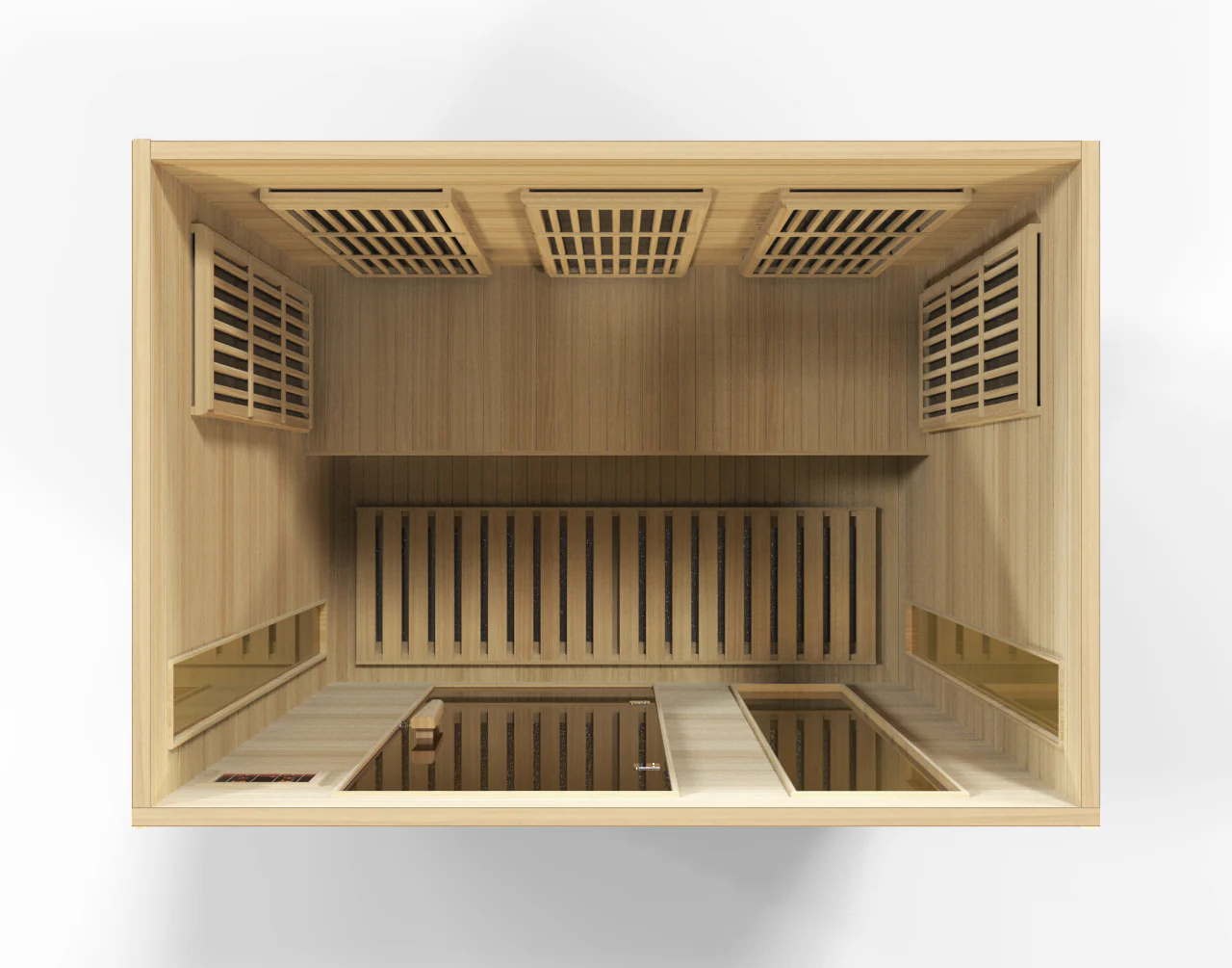 Golden Designs Maxxus Near Zero EMF FAR Infrared Sauna with Canadian Hemlock | MX-K306-01-ZF - Image 5