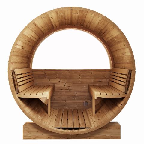SaunaLife Model E7 Sauna Barrel | ERGO Series - Image 13