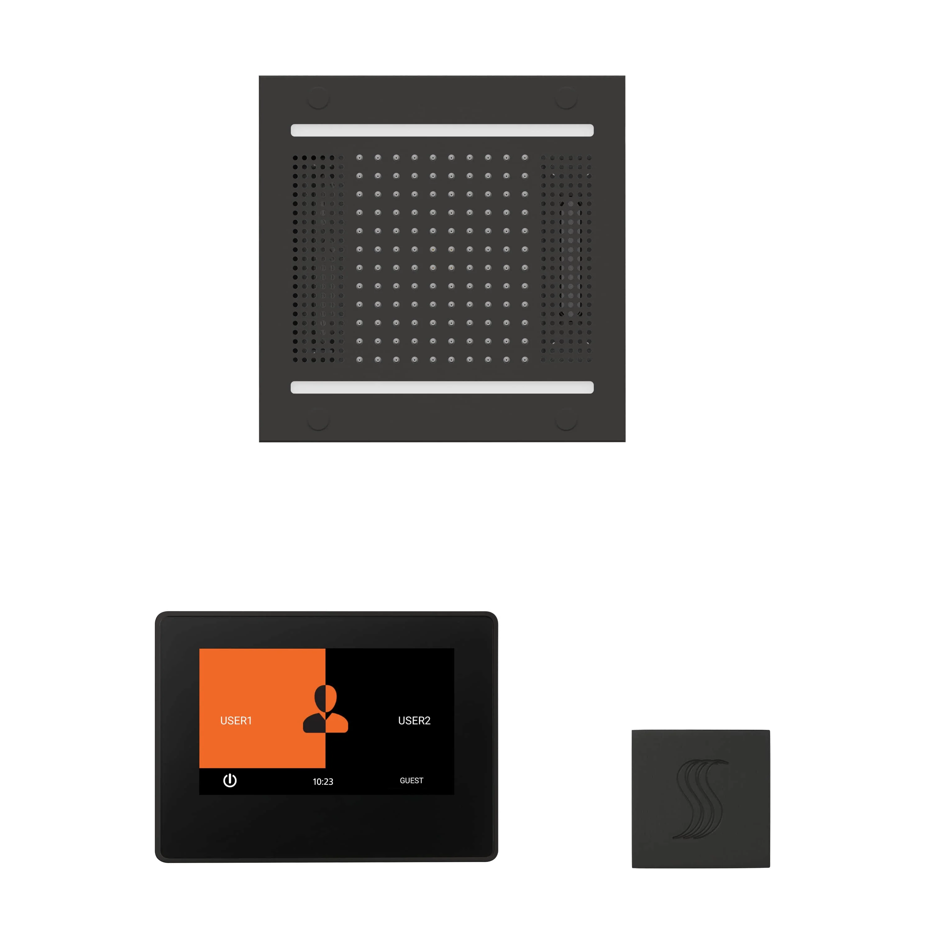 ThermaSol The wellness Hydrovive14 Steam Package with 7" ThermaTouch Square - Image 8